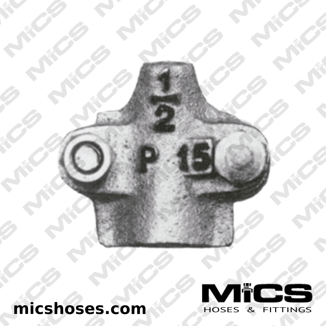 Abrazadera tipo Boss c/bulones de acero maleable B774